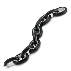 Bodrum Bracelet in Black Onyx & Diamond