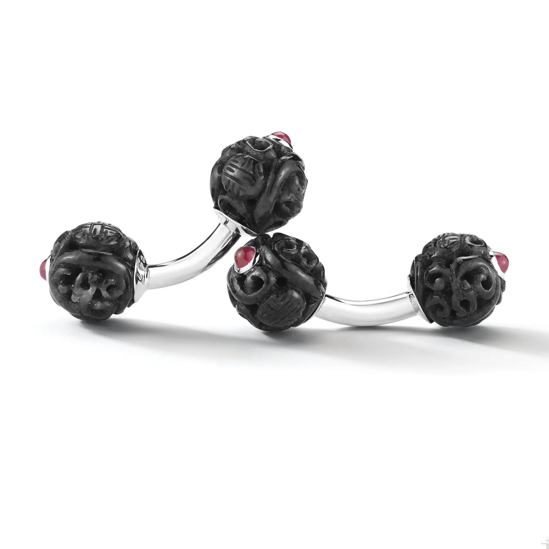 canton_cufflinks_in_black_0.webp Canton Cufflinks in Black Jade & Ruby