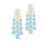 Cascade Earrings in Blue Topaz