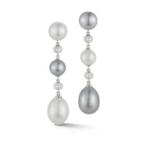 Collette Triple Drop Earrings