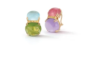 Double Cab Earrings in Pastel