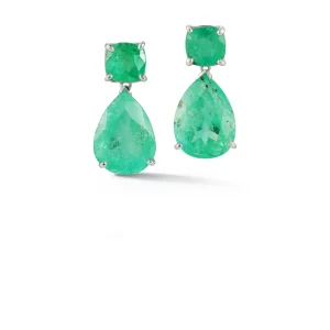 Emerald Drop Earrings