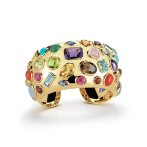 Fifties Cuff in Multi Stone