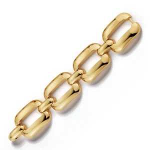 Four Link Bracelet in Yellow Gold