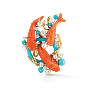 Koi Fish Brooch
