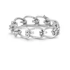 Large Daytona Link Bracelet with Diamonds