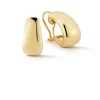 Madison Hoop Earrings in Yellow Gold