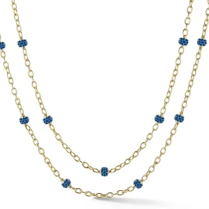 Medium Astro Sapphire Necklace