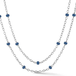 Medium Astro Sapphire Necklace