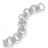 Mousetrap Bracelet in White Gold & Diamond