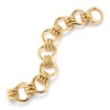 Mousetrap Bracelet in Yellow Gold