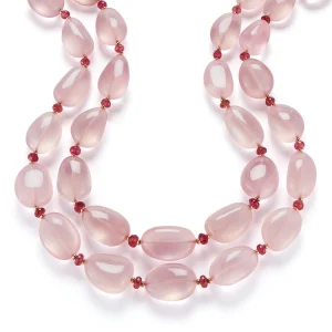 Nesting Pink Necklaces