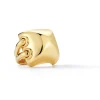 Pyramid Ring in Yellow Gold