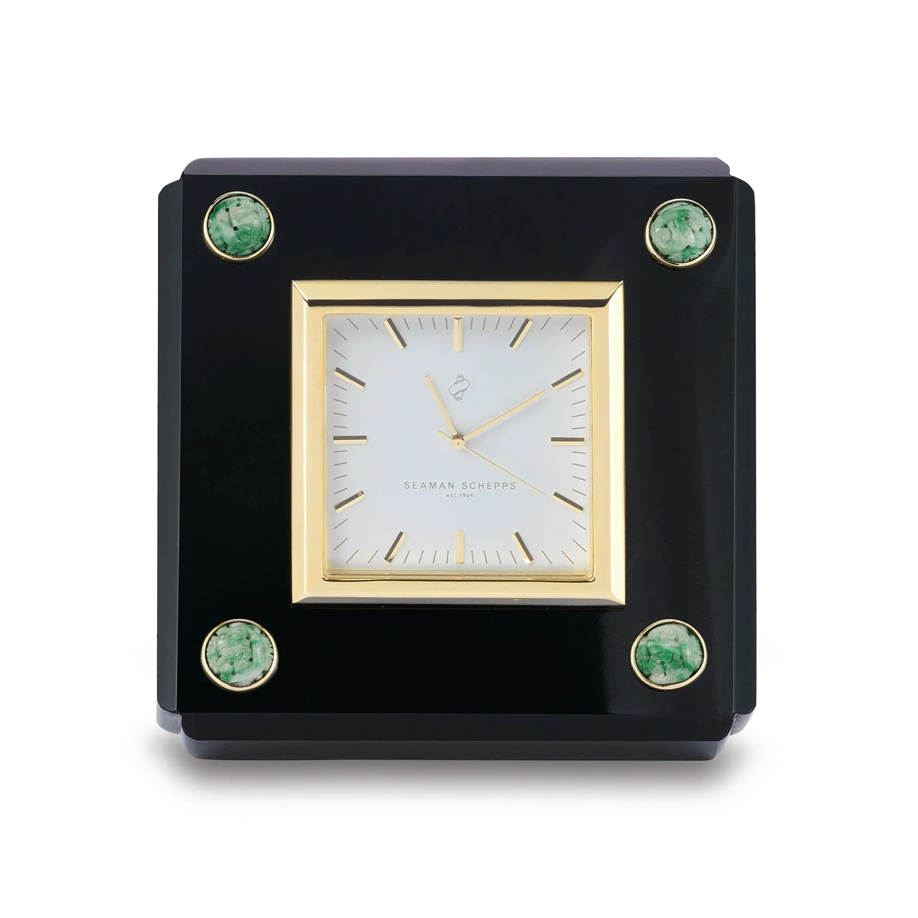 quot_black_obsidian_with__0.webp 3.5" Black Obsidian with Jadeite Clock