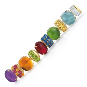 Rio Bracelet in Rich Multi Stone