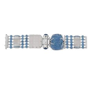1920's Aquamarine Bracelet