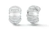 Shrimp Earrings in Crystal & Diamond