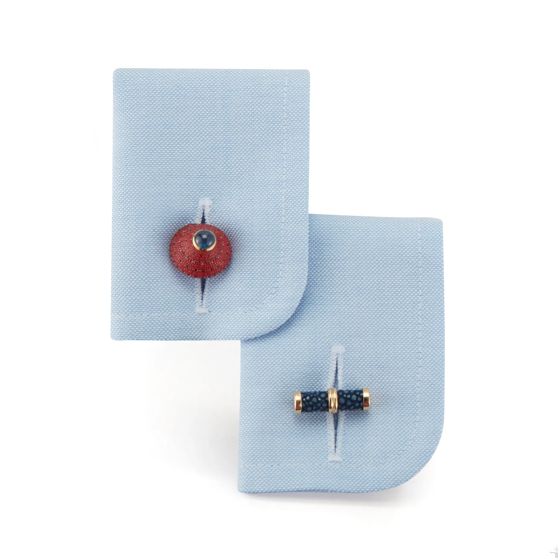 strawberry_shell_cufflink_2.webp Strawberry Shell Cufflinks