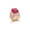 Torino Ring in Pink